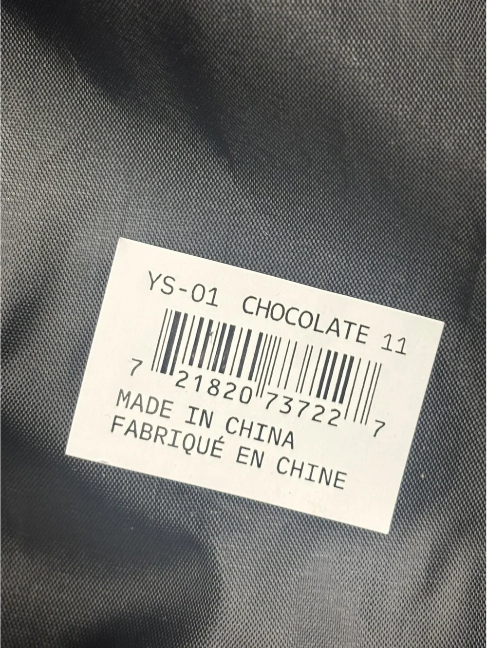 YS-01 chocolate Yeezy slide size 11